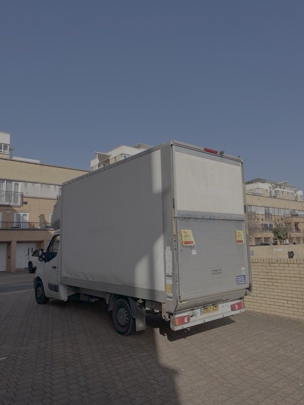 Luton van ready for removals and deliveries